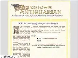 Sites similar to americanantiquarian.com