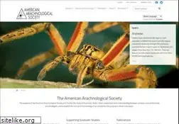 Sites similar to americanarachnology.org