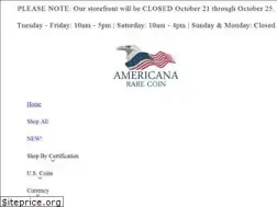 Sites similar to americanararecoin.com