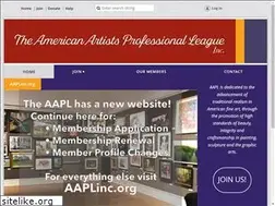 Sites similar to americanartistsprofessionalleague.org
