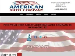 Sites similar to americanautocompany.com