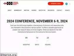 Sites similar to americanautonomicsociety.org