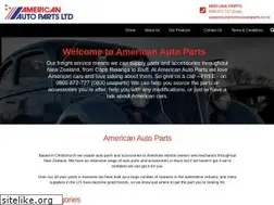 Sites similar to americanautoparts.co.nz