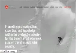Sites similar to americanavalancheassociation.org