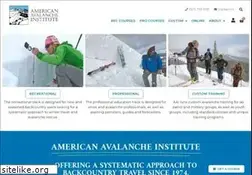 Sites similar to americanavalancheinstitute.com