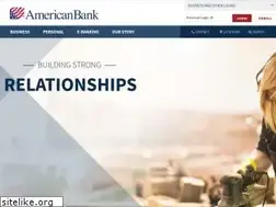 Sites similar to americanbank.com