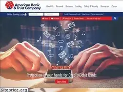 Sites similar to americanbankandtrust.net