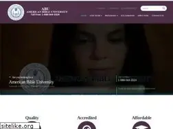 Sites similar to americanbibleuniversity.org