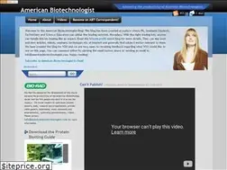 Sites similar to americanbiotechnologist.com