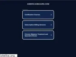 Sites similar to americanboard.com