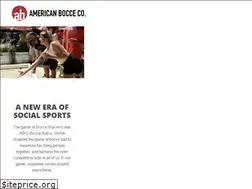 Sites similar to americanbocceco.com