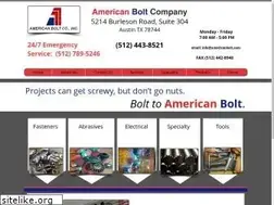 Sites similar to americanbolt.com