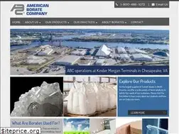 Sites similar to americanborate.com