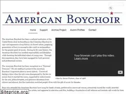 Sites similar to americanboychoir.org