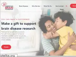 Sites similar to americanbrainfoundation.org
