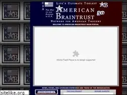 Sites similar to americanbraintrust.com