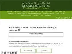 Sites similar to americanbrightdental.com