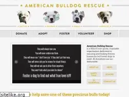 Sites similar to americanbulldogrescue.org