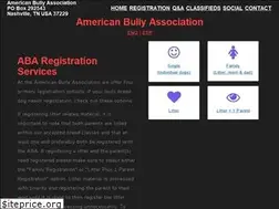 Sites similar to americanbullyassociation.com