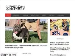 Sites similar to americanbullydaily.com