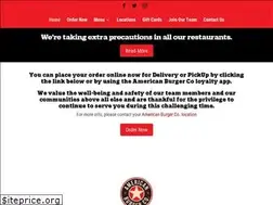 Sites similar to americanburgerco.com