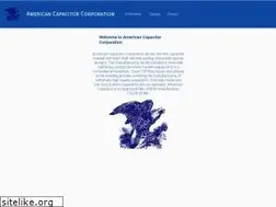 Sites similar to americancapacitor.com