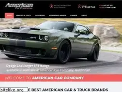 Sites similar to americancarcompany.com.au