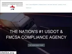 Sites similar to americancarrierservices.com