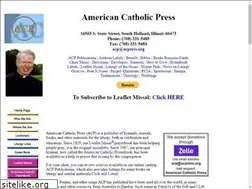 Sites similar to americancatholicpress.org