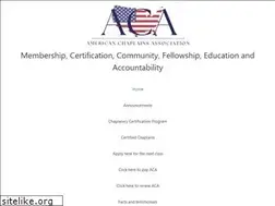 Sites similar to americanchaplainsassociation.org