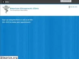 Sites similar to americanchiroclinic.com