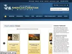 Sites similar to americanchristianministries.org