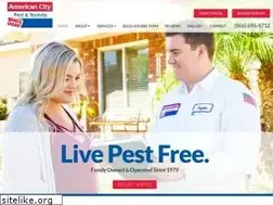 Sites similar to americancitypest.com