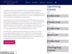 Sites similar to americanclublyon.org