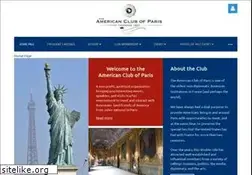 Sites similar to americanclubparis.org