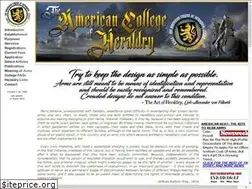 Sites similar to americancollegeofheraldry.org