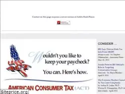 Sites similar to americanconsumertax.com