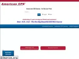 Sites similar to americancpe.com