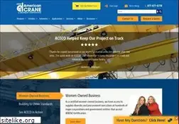 Sites similar to americancrane.com