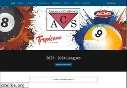 Sites similar to americancuesports.org