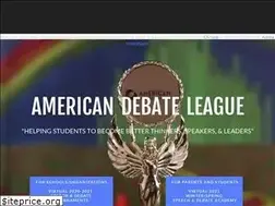 Sites similar to americandebateleague.org