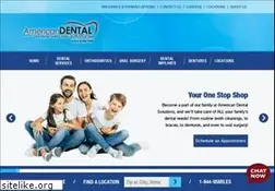 Sites similar to americandentalsolutions.net