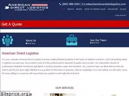 Sites similar to americandirectlogistics.com