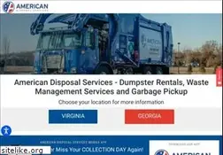 Sites similar to americandisposal.com