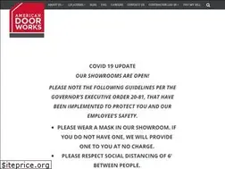 Sites similar to americandoorworks.com
