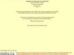 Sites similar to americandreamfoundation.org