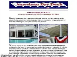 Sites similar to americandrydeck.com