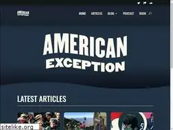 Sites similar to americanexception.com