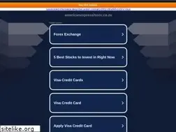 Sites similar to americanexpressforex.co.za