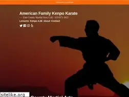 Sites similar to americanfamilykenpokarate.com